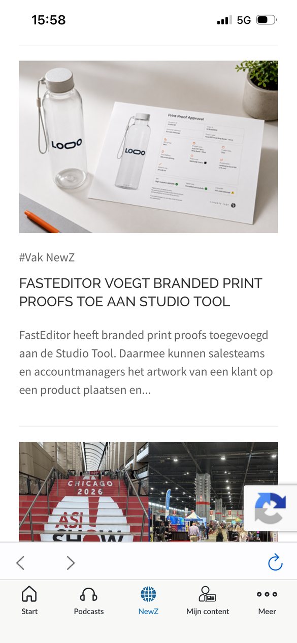 PromZ Vak-app: vaknieuws